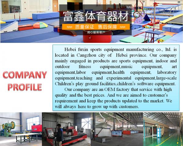 Bule Childrens Gymnastics Equipment 90 * 50 * 23CM Size Standard Spring Board