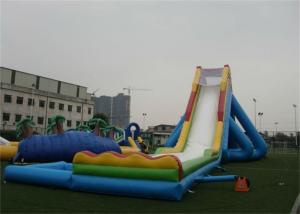 Wholesale EN14960 Eco - Friendly Giant Inflatable Water Slide For Garden Adult Inflatable Games from china suppliers