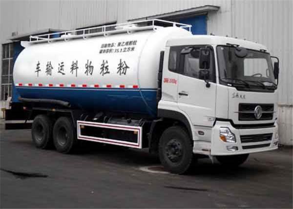 Quality Dongfeng 6x4 Bulk Cement Trailer , 20 Tons - 40 Tons Cement Powder Truck for sale
