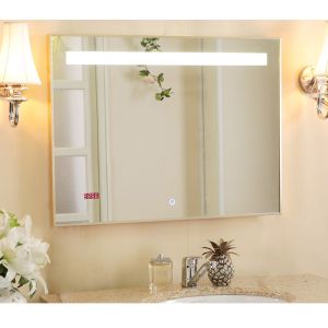 Wholesale Bathroom lighted mirror with bluetooth function from china suppliers