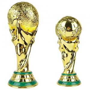 Wholesale Antiwear Gold Plated Metal Trophy Cup Award Tin Alloy Portable from china suppliers
