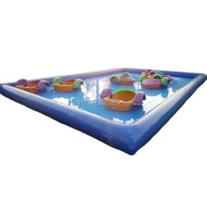 0.9mm UV Resistant PVC Paddle Boat For Inflatable Pool