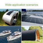 18V 170w Flexible Monocrystalline Solar Panel Photovoltaic Module