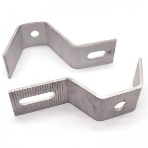 China Aluminium Iron Adjustable 90 Degree Z slotted angle grinder bracket on sale