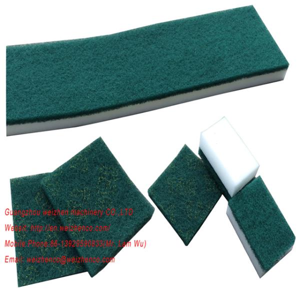Kitchen Scouring Pad Sponge Foam Cutting and Slitting Machine with 380 V/Hz Power
