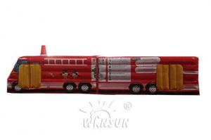 China Large Inflatable Fire Truck Obstacle Course Wsp-290 For Outdoor Playground on sale