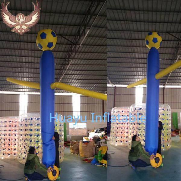 Quality inflatable soccer air dancer sky dancer for sale