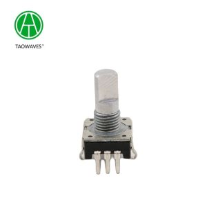 Rotary Encoder Wheel with Optical Sensing and Shaft Support