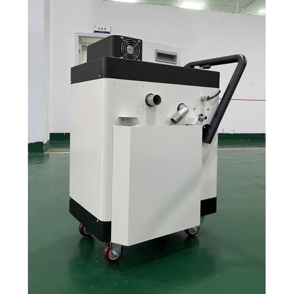 Cutting fluid skimmer, removes floating oil, sterilizes and deodorizes