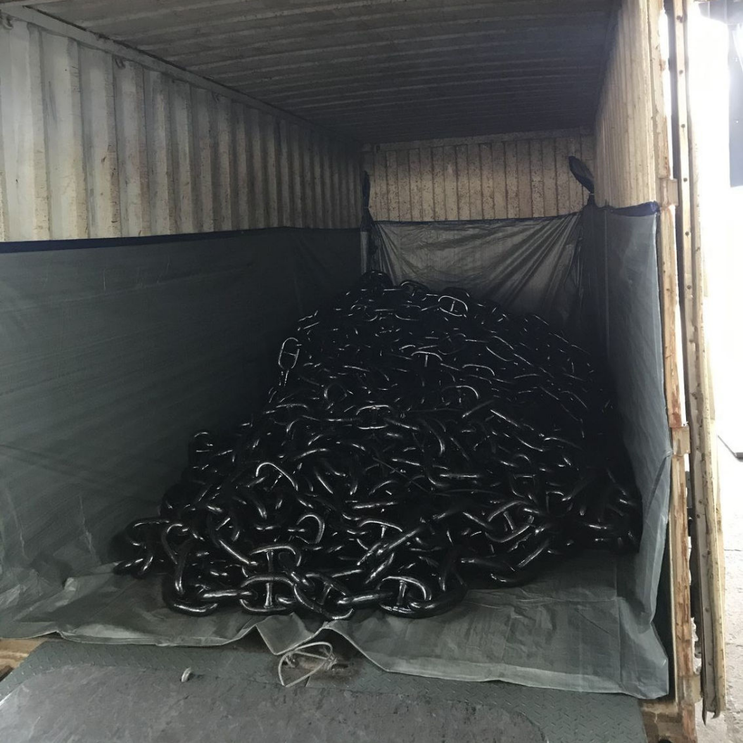 Marine Anchor Chains Price U2 U3 Grade Stud Link Anchor Chain for Ship