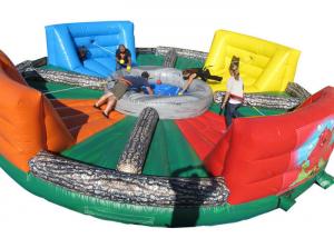 Wholesale 0.55mm PVC Inflatable Sports Games / Hungry Hippo Chowdown For Kids And Adults from china suppliers