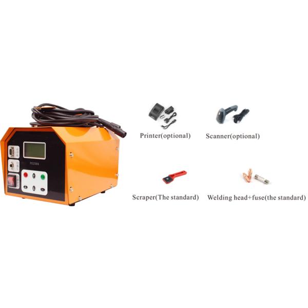 20-315mm PP Electrofusion Welding Machine 350A With Electrofusion Welding Unit Scanner And Printer
