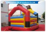 Monkey Theme Inflatable Jumping Bouncer Castle For Children Playing Colorfully