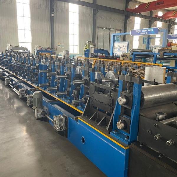 Precision C Z Purlin Roll Forming Machine With Yaskawa / Panasonic Inverter