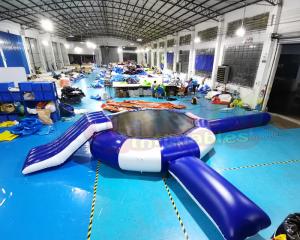 Wholesale Mega Aqua Park Inflatable Water Trampoline Jumping Floating Games from china suppliers