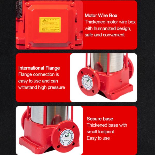 Engine Driven Diesel Fire Pump Set Control Panel Boosting Pump Water Supply System
