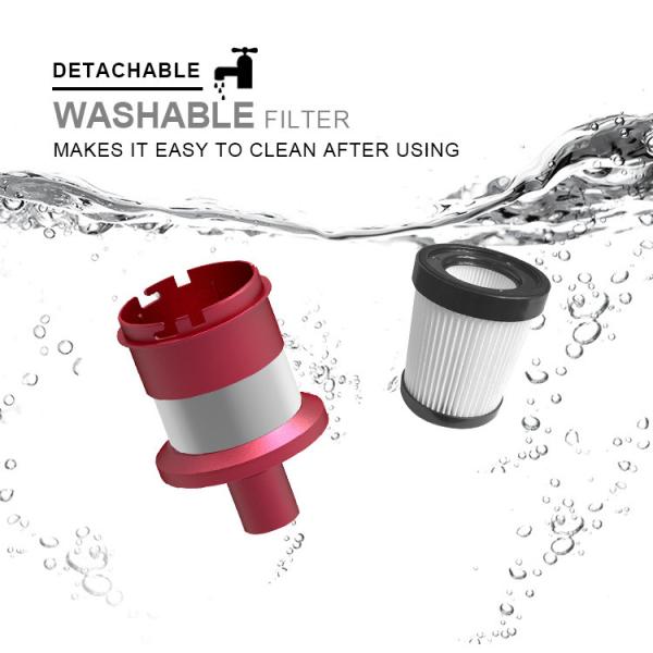 Automatic Wireless Vacuum Cleaner Handheld ABS Material
