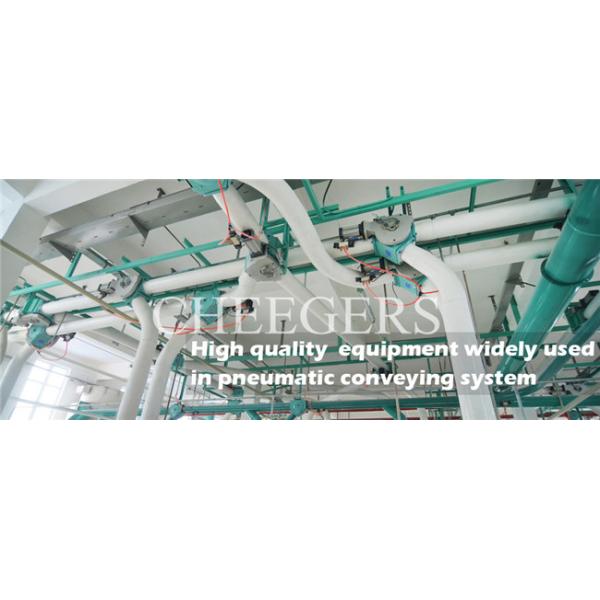 CE Certified Two Way Plug Diverter Valve For Plastic Pellet