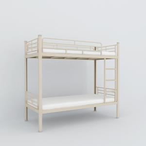 China Stainless Steel Bunk Beds Queen Size Safety Easy Clean For Hostel on sale