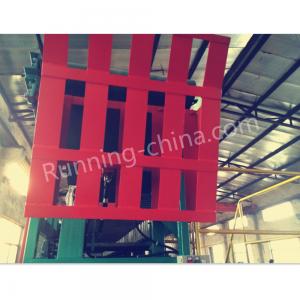 Wholesale Overhead Thick 6mm Rubber Batch Off Machine 4m/Min from china suppliers