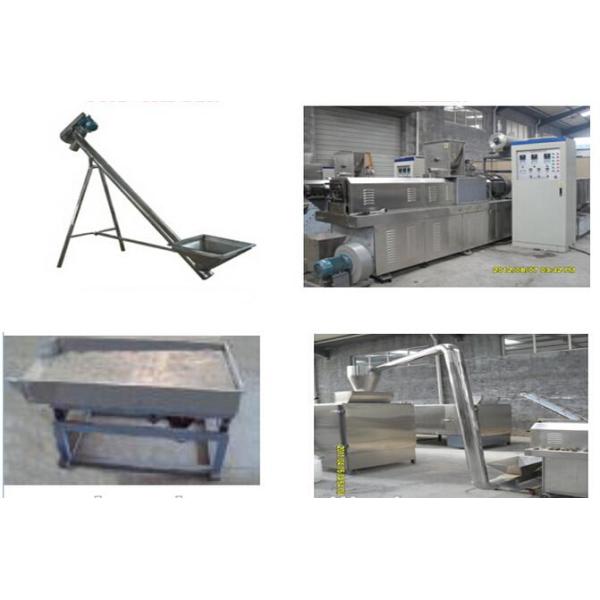 Enriched Rice Grain Processing Equipment , Artificial Rice Puff Making Machine