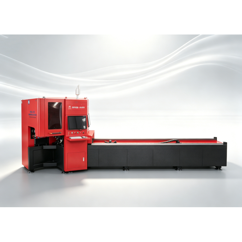 5 axis laser cutting machine for metal pipe processing