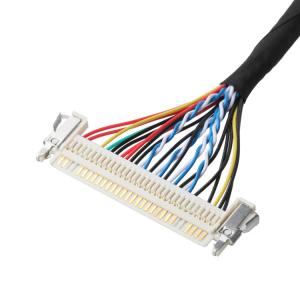 China OEM/ODM LVDS Cable Assembly From JAE FI-X30HL 30P 1.0mm Pitch To JAE FI-S20S 20P And SHLP-6P on sale
