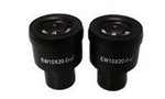Laboratory Labeled Compound Microscope , Wide Field Microscopy Eyepiece WF10X / 20