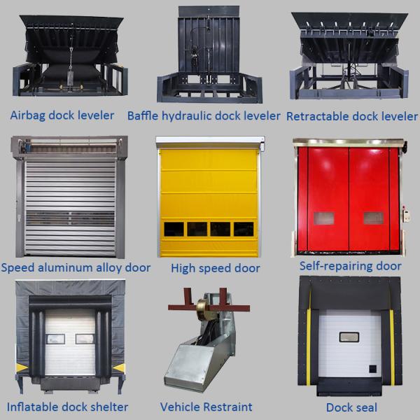 Industrial Manual Operation Mechanical Dock Leveler With High Strength Steel