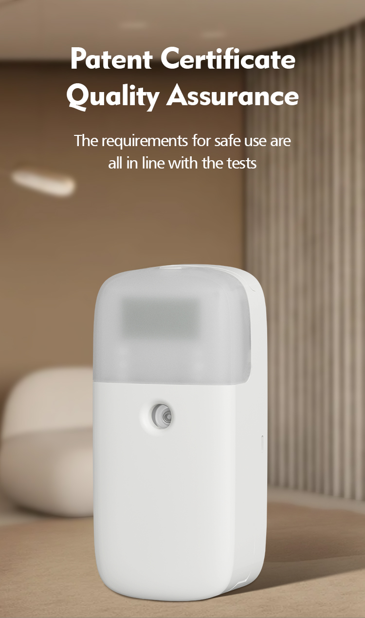 Small Aroma Machine with Waterless Feature LCD Screen Display Office and Hotel Electric USB Power Ultrasonic Essential Oil Diffuser