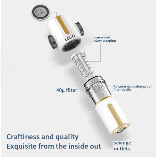 Whole House Sediment Water Filter 40 Microns for Household Well