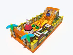 Wholesale Rabbit Cimbing Bouncy Inflatable Castles With Slides Obstacles from china suppliers