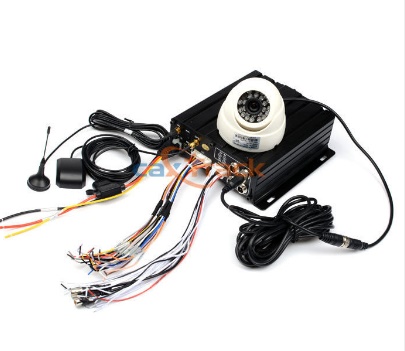 3G WCDMA Network Car HDD Mobile DVR Support SD Card Storage , Real Time Tracking