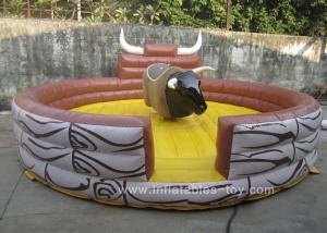 Wholesale Commercial Inflatable Sports Games Children Mechanical Riding Bull from china suppliers