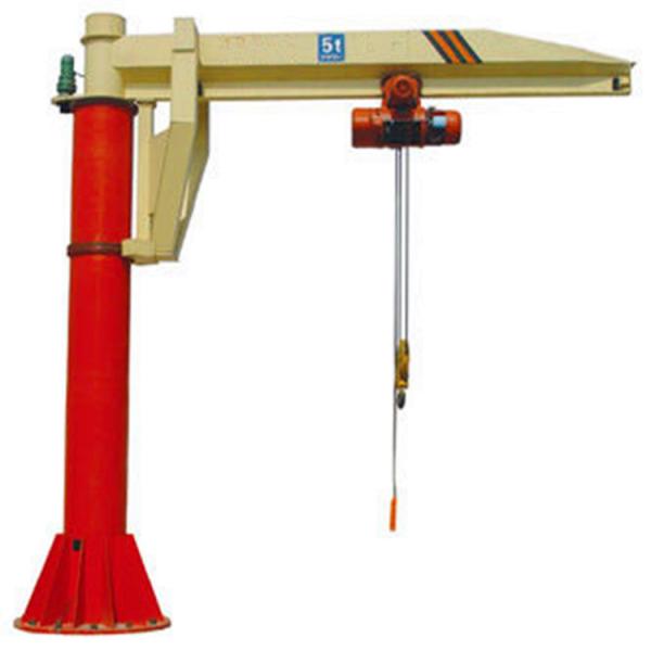 Comlumn Jib Crane Hitachi Pillar Mounted Jib Crane Vacuum Slewing Crane