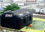 Camping Rental Inflatable PVC Tent HD Digital Printing With Black PVC Coated