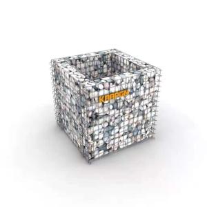 Wholesale 1x1x1m Square Hole Gabion Wire Mesh Embankment Protection from china suppliers