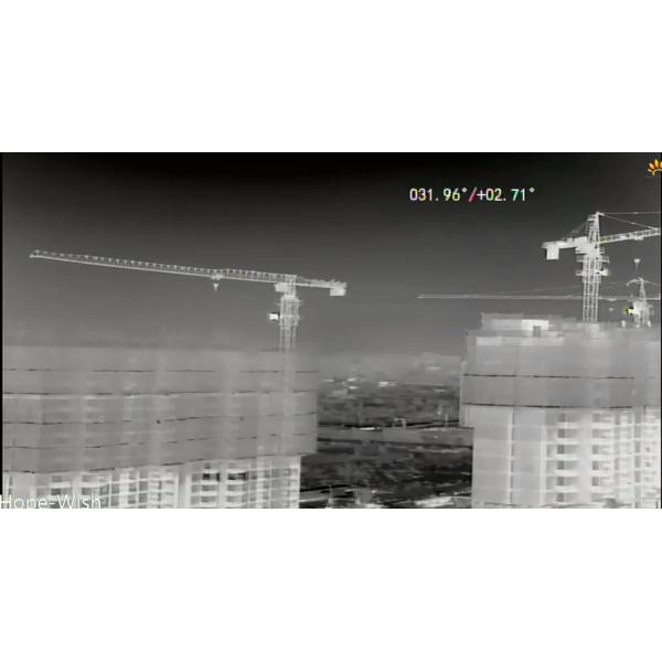 Mwir Cooled Thermal Imaging Camera 50km Long Range With Ptz Infrared Surveillance