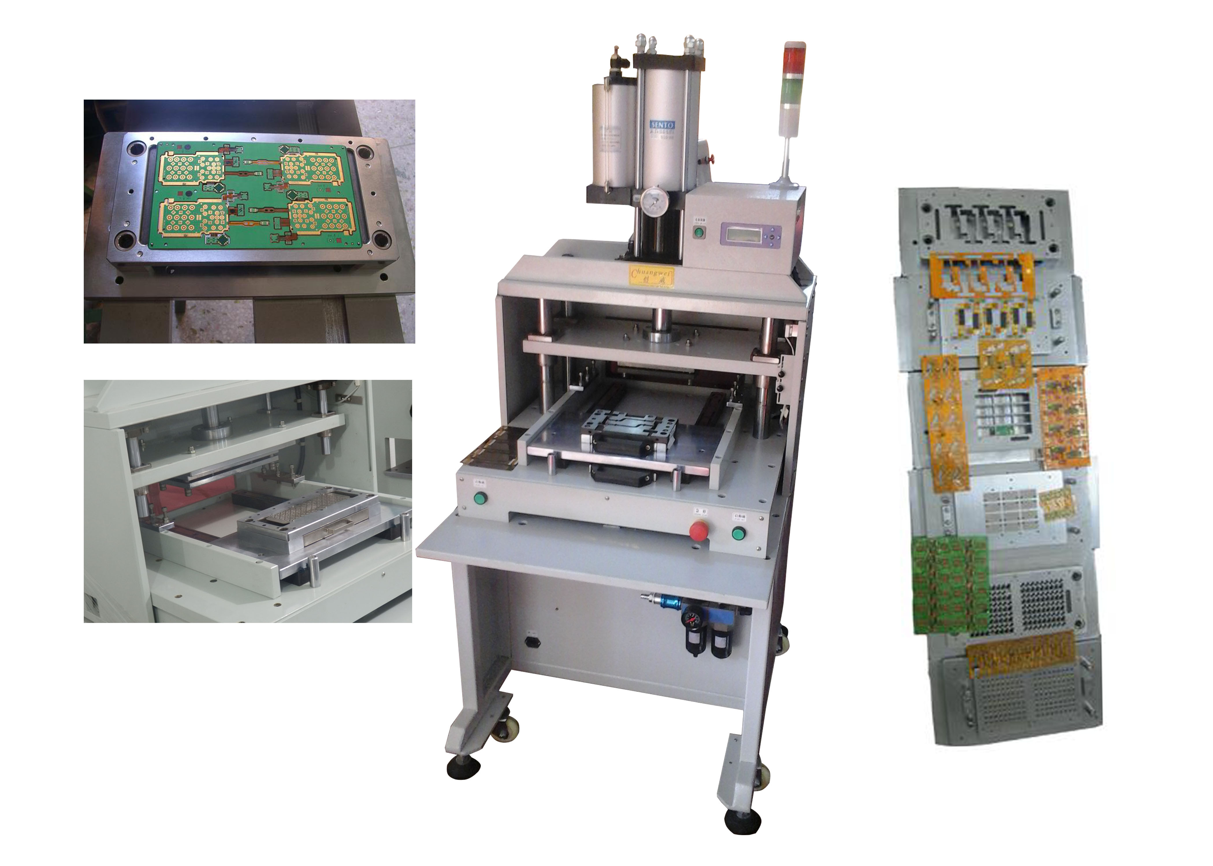 Wholesale Depaneling PCB Punching Machine FPC PCB Depanelizer Punching Equipment from china suppliers