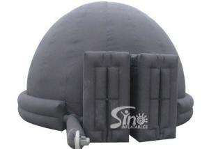 China Commercial Use Air Inflatable Tents Double Door Projection Inflatable Planetarium on sale
