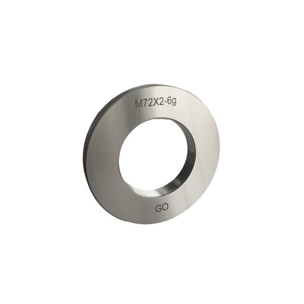 Accurate M72x2 6G GO Metric Thread Ring Gauge For Machined Internal First Grade