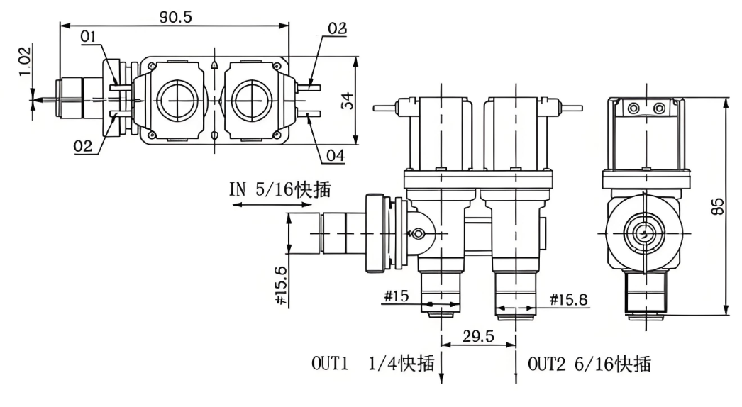 solenoid valves