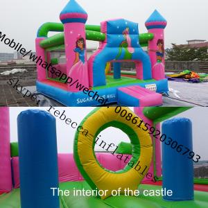 Wholesale indoor mini bouncy castle indoor inflatable princess bouncy castle from china suppliers