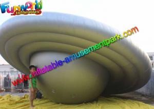 Wholesale Custom Grey Inflatable Helium Saucer Balloon / Adertising UFO With LED Lighting Decoration from china suppliers
