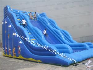 Wholesale inflatable dry slide , giant inflatable slide for adult and kids ,bouncy castle with slide from china suppliers