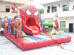 Wholesale Inflatable Spiderman Bouncy Castle Inflatable Jumping Castles Play Equipment for Children from china suppliers