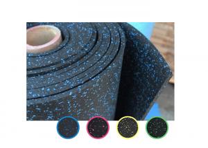 Accessories For Gym Fitness Use , Shock Absorbing Noise Reduction Rubber Flooring