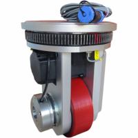 Agv Wheels Dc Suspension Pallet Drive Motor / Wheels For Mobile Heavy Duty Pu for sale
