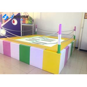 Dynamic Trampoline Interactive Projector Games with Camera Computer Integrated