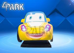 Cartoon Design Fun Rides Swing Car Game Machine / Kids Amusement Parks